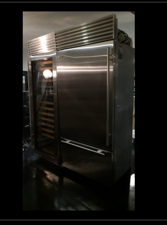 Sub Zero Dual Zone Wine Cooler and Fridge/Freezer, TV & Home Appliances