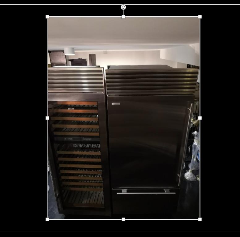 Sub Zero Dual Zone Wine Cooler and Fridge/Freezer, TV & Home Appliances
