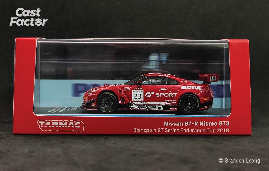 Details about   Tarmac Works 1/64 Nissan GT-R Nismo GT3 Blancpain GT Series Endurance Cup 2018 
