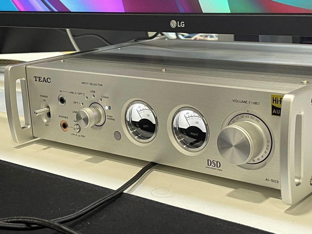 TEAC USB/DAC搭載プリメインアンプ AI-503-B オーディオ機器 アンプ