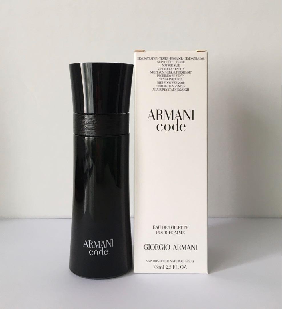 Armani code eau de toilette 75 ml sales