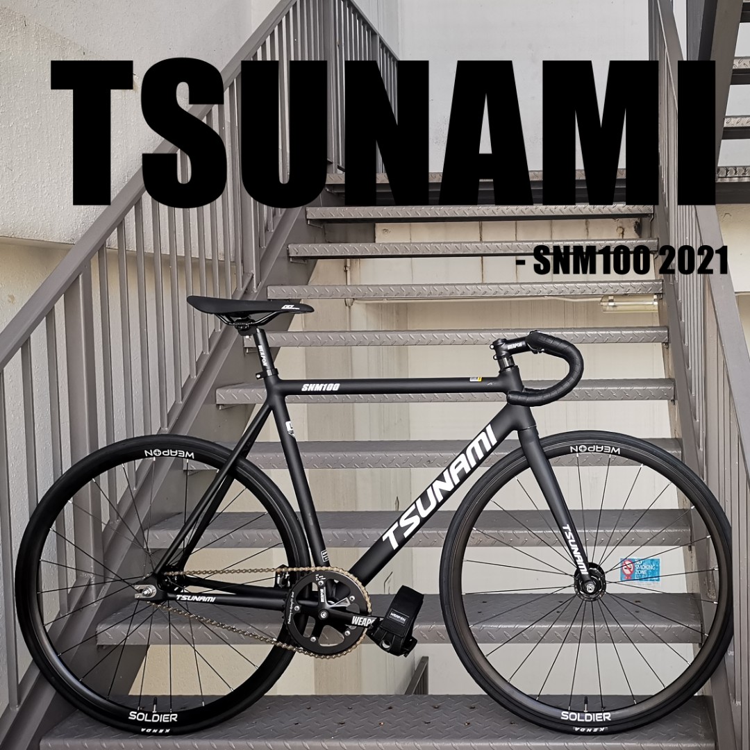 WEAPON / TSUNAMI Premium Bicycle Products for Single Speed Bike / Track  Bike / Road Bike / Gravel Bike !!!