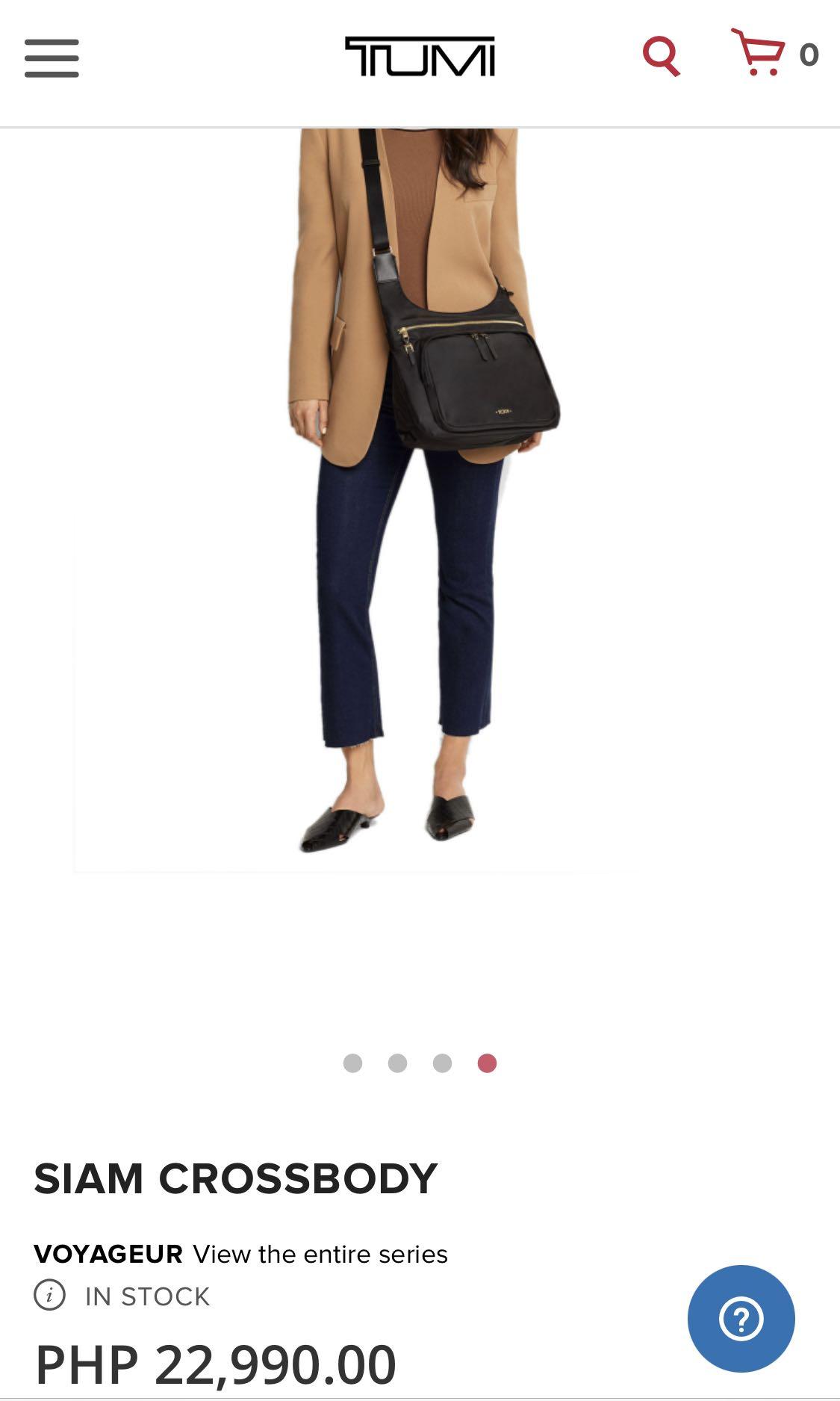 Siam outlet crossbody tumi