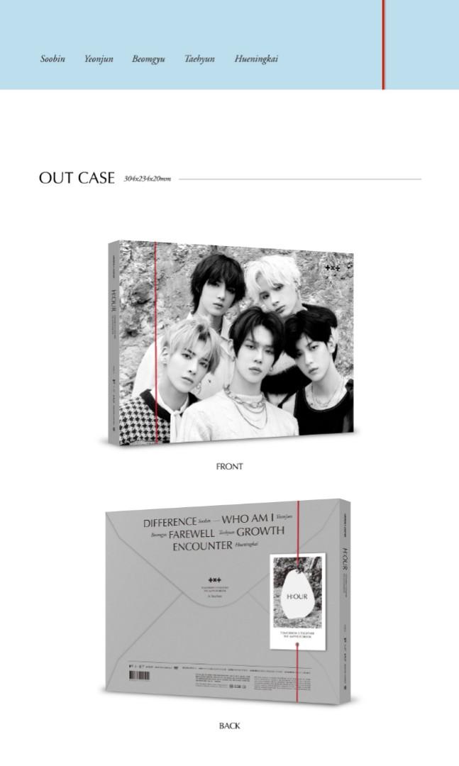TXT THE 3RD PHOTOBOOK H:OUR & H:OUR SET (3RD PHOTOBOOK + Extended