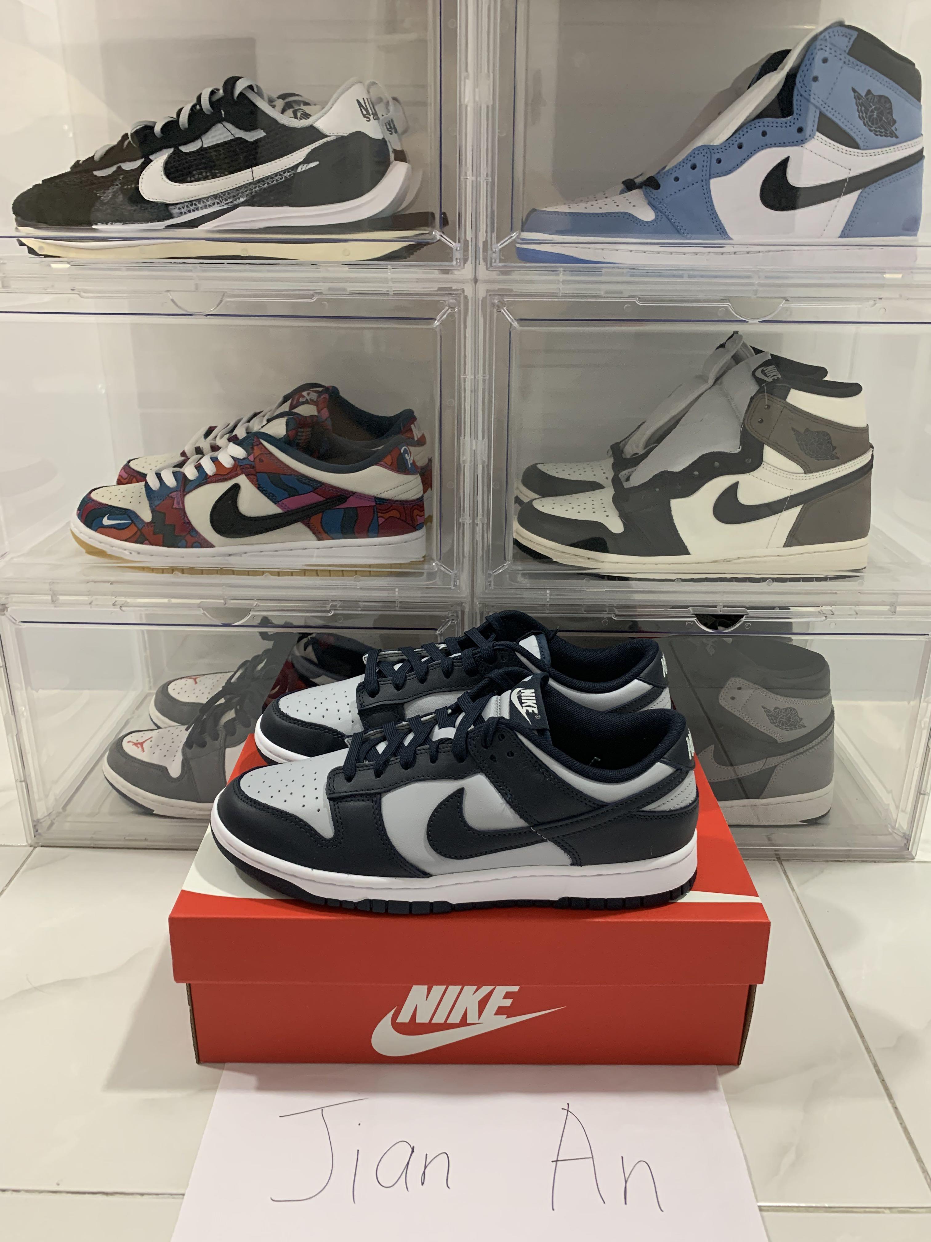 UK8 Nike Dunk Low 'Georgetown', Men's 