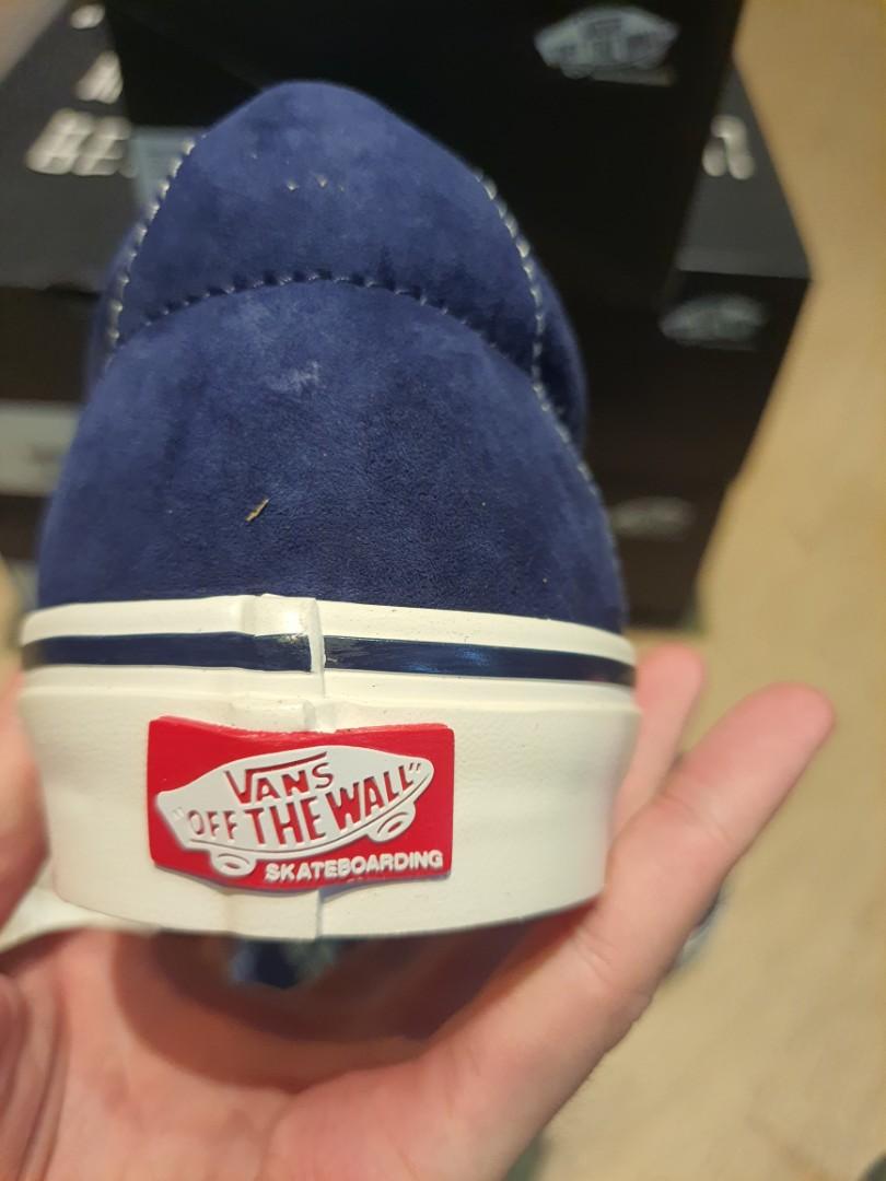 Vans 430 2025 blue suede