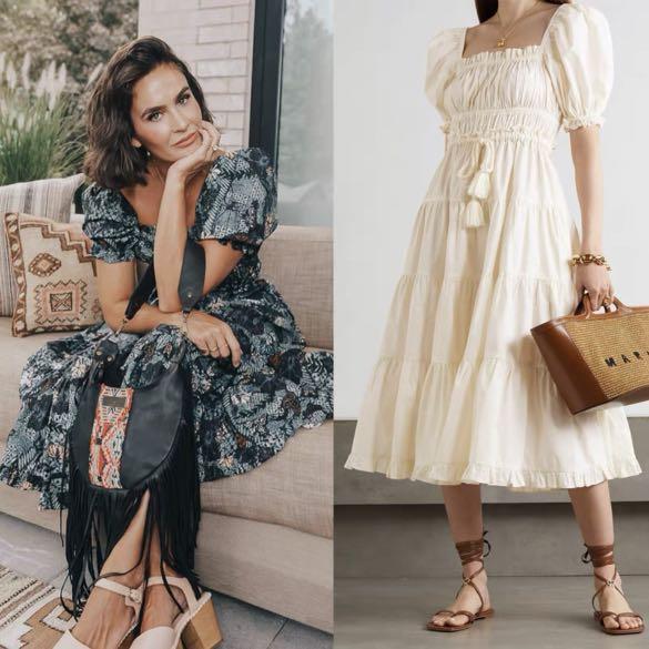VERY LIMITED Ulla Johnson Iliana Midi Dress Women s Fashion Dresses Sets Dresses on Carousell