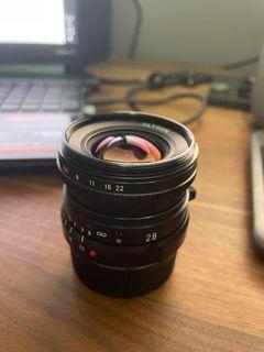 Voigtlander 28mm f2 Ultron (rare listing)