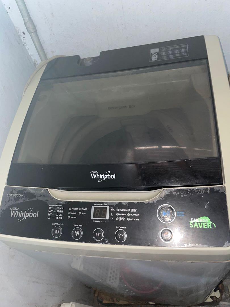 Whirlpool Automatic washing machine, TV & Home Appliances, Washing