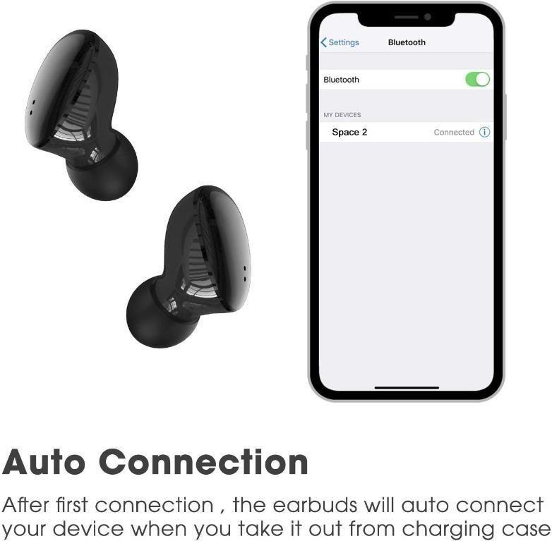 How to connect outlet nyz wireless earbuds