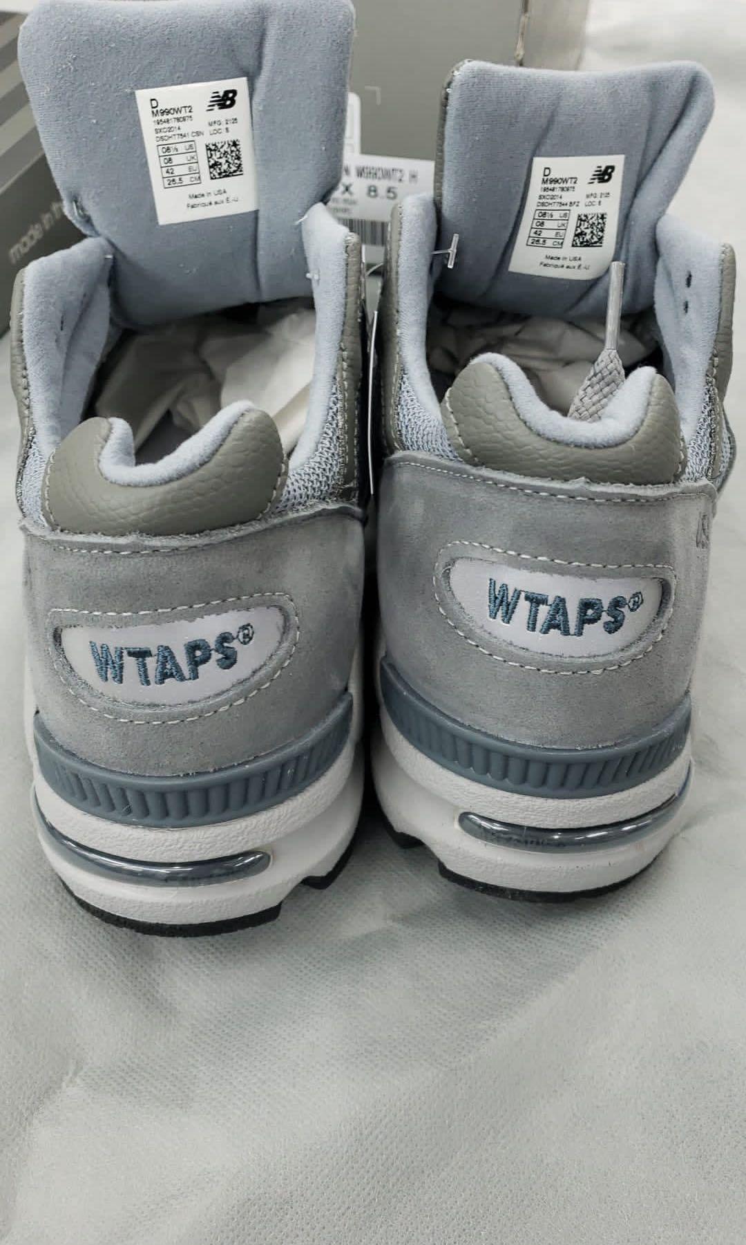 Wtaps x New Balance 990V2, 男裝, 鞋, 波鞋- Carousell