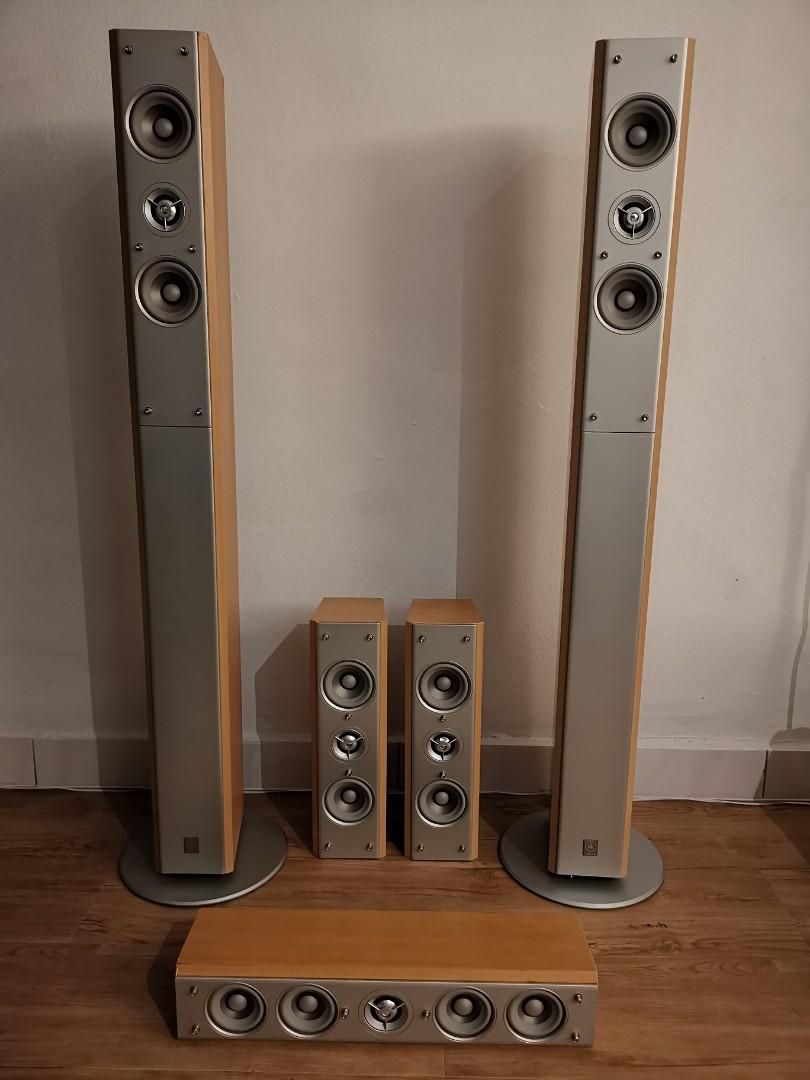 Yamaha 5.0 Home Theater Speakers Set