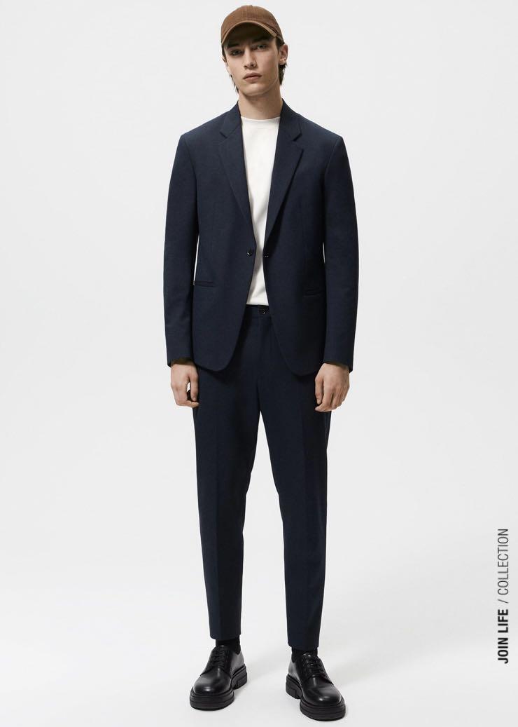ZARA Man Comfort Suit, Men's Fashion, Tops & Sets, Formal Shirts on ...