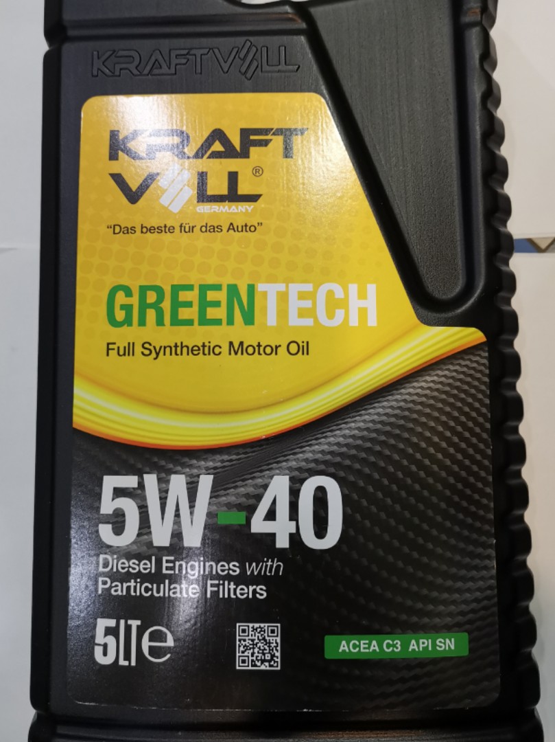 5W-40 *low saps* 5L GERMANY 5W40, Car Accessories, Accessories on Carousell
