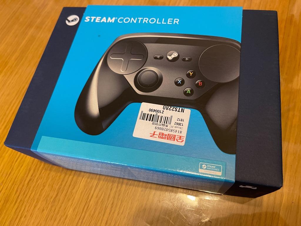 全新未拆Steam Controller絕版品八折出清, 電玩遊戲, 電玩周邊與設備