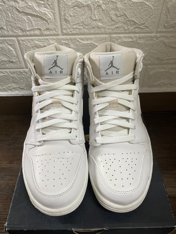 Jordan 1 mid outlet white cool grey