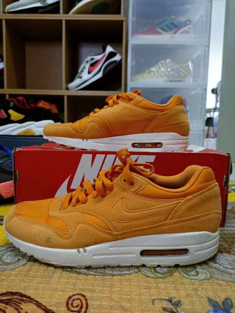 Air Max 1 Ripstop Pack Mandarin Men s Fashion Footwear Sneakers