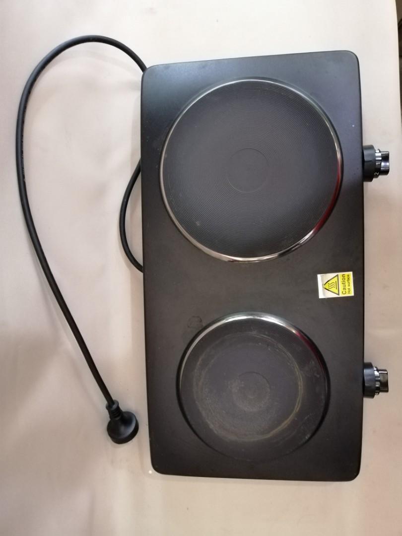Anko Double Hot Plate, Furniture & Home Living, Kitchenware & Tableware, Cookware & Accessories