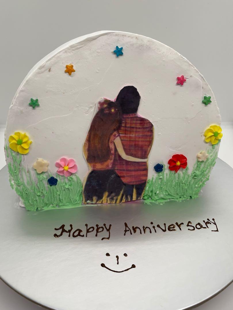 Send Heart shape anniversary cake Online | Free Delivery | Gift Jaipur