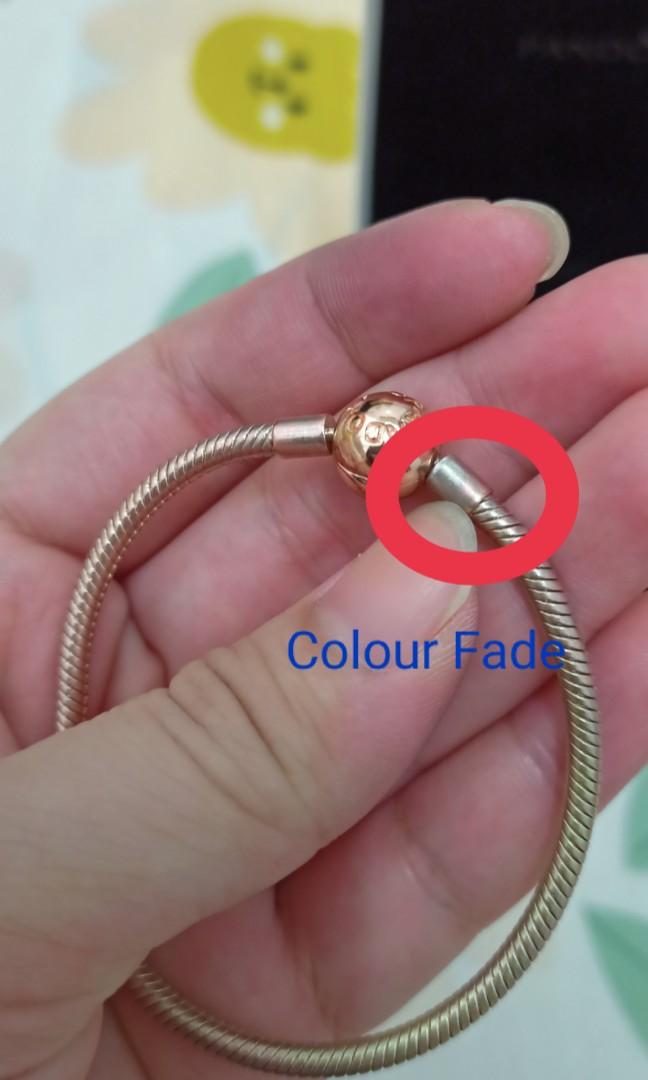 Pandora rose gold fade store
