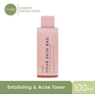 Avoskin Your Skin Bae Toner Salicylic Acid New Toner Acne