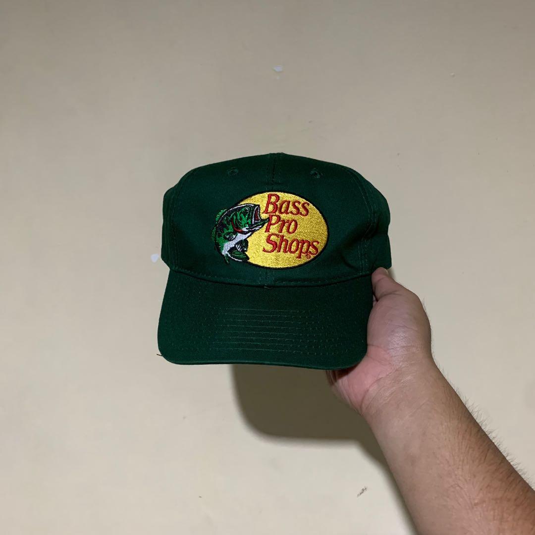 Bass pro shops green cap/hat, Men's Fashion, Watches & Accessories, Caps &  Hats on Carousell