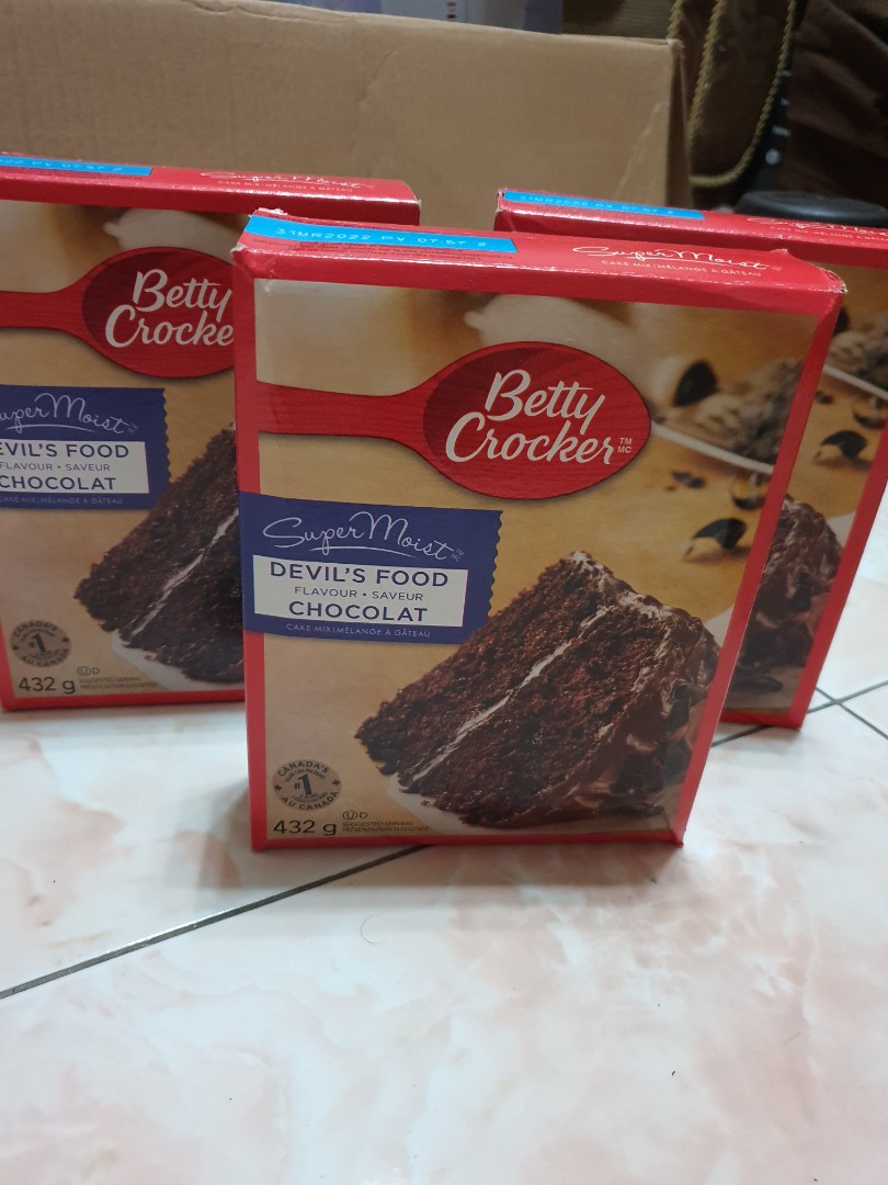 Betty Crocker Food Drinks Packaged Instant Food On Carousell