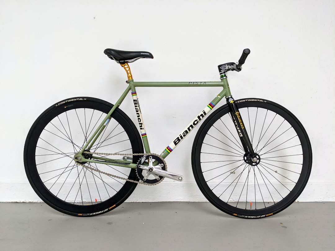 Bianchi pista track bike hotsell