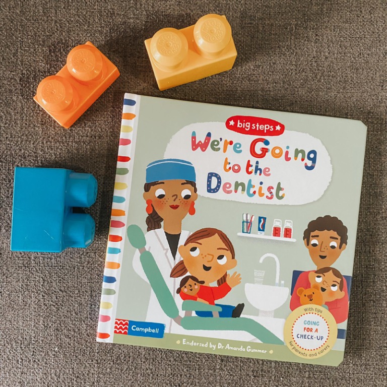 Big Steps We Re Going To The Dentist Hobbies Toys Books Magazines Children S Books On Carousell
