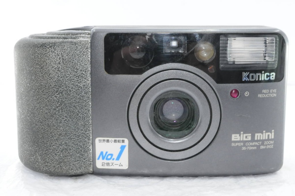 [BMC] Konica Big Mini BM-310Z Grey AF 35mm Film Compact (used