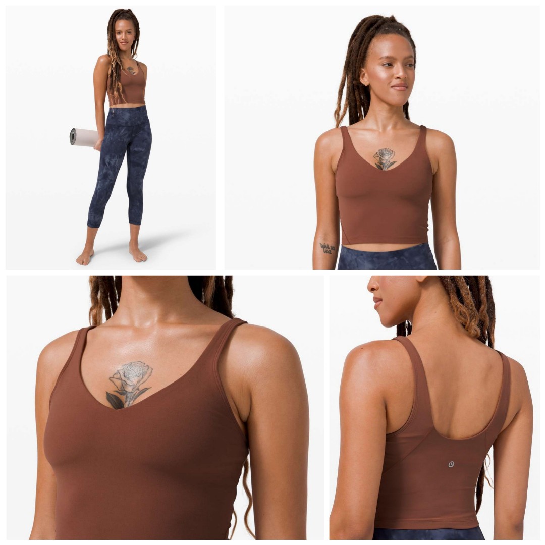 10] BNWT Lululemon Align Tank in Ancient Copper, Women's Fashion, Activewear  on Carousell