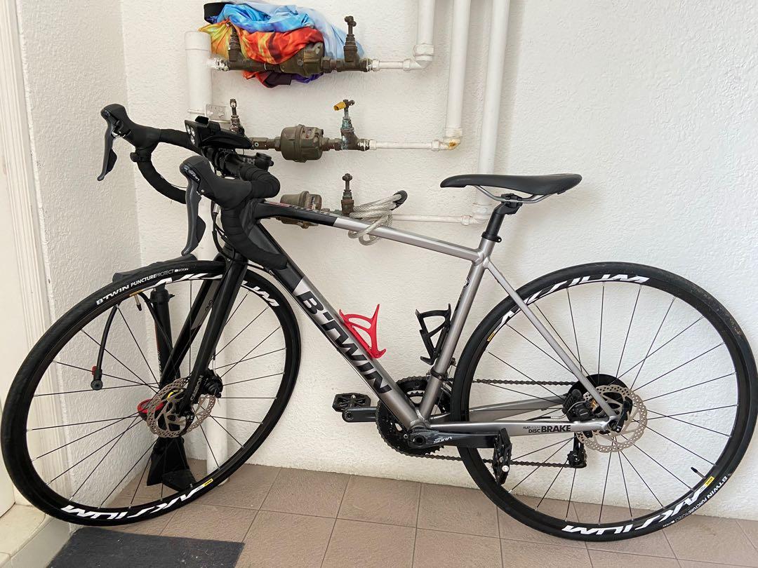 Btwin Ultra 500 AFGF Disc Road Bike Sora 9sp