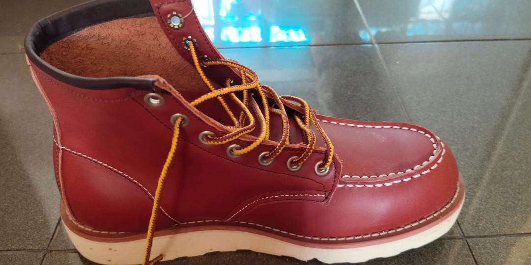 Red brand boots discount