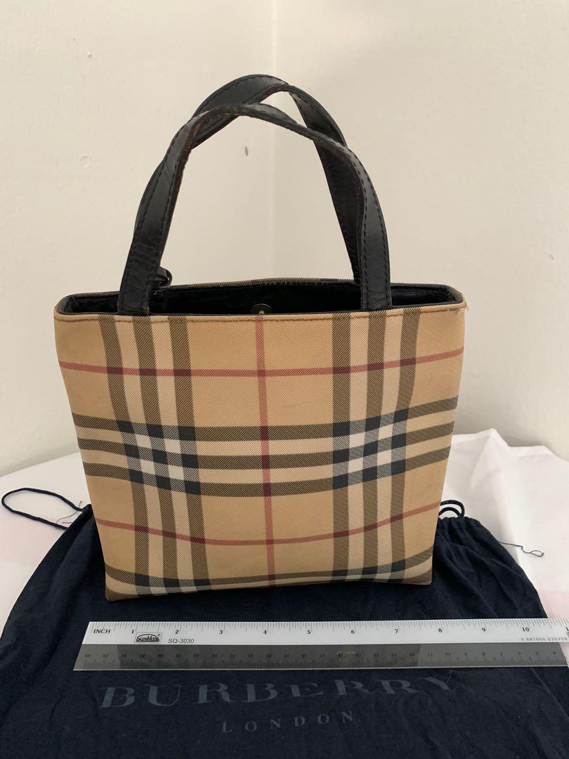 Burberry outlet small tote