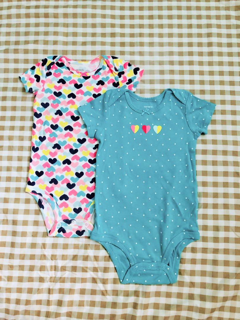 Carter’s Onesies Bundle (Category: Babies & Kids Fashion) located in Plaridel. Submitted by decluttermeow (Listing ID 1104924006, Image 1). Description: 2-pc bundle of Carter’s Bodysuits in 9M • in very good used condition 🐾🐾🐾🐾🐾🐾🐾🐾🐾🐾🐾🐾🐾 • Shopee checkout available. • I do meet-ups around Plaridel and Marilao, Bulacan. • Items are in very good condition unless otherwise stated. • Please manage your expectations. Items listed are perso
