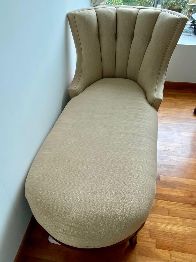 Classic Schnadig chaise lounge Furniture Home Living Furniture Sofas on Carousell