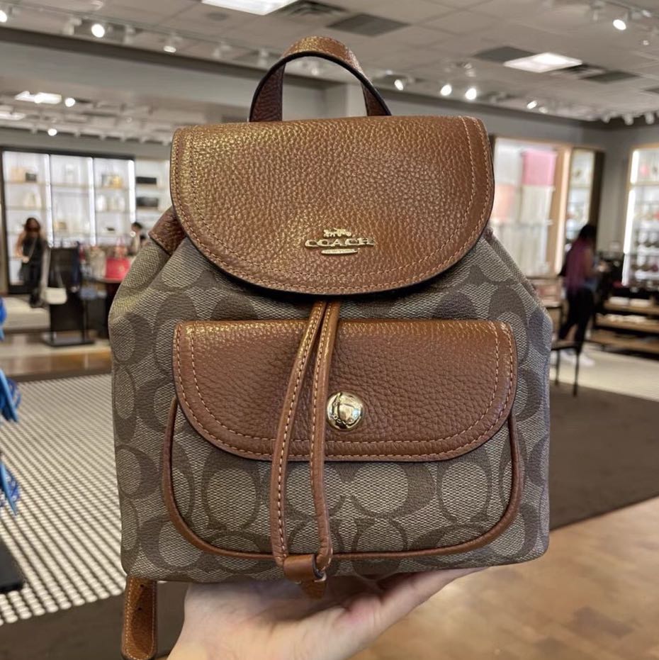 Coach outlet Pennie Backpack In Colorblock 