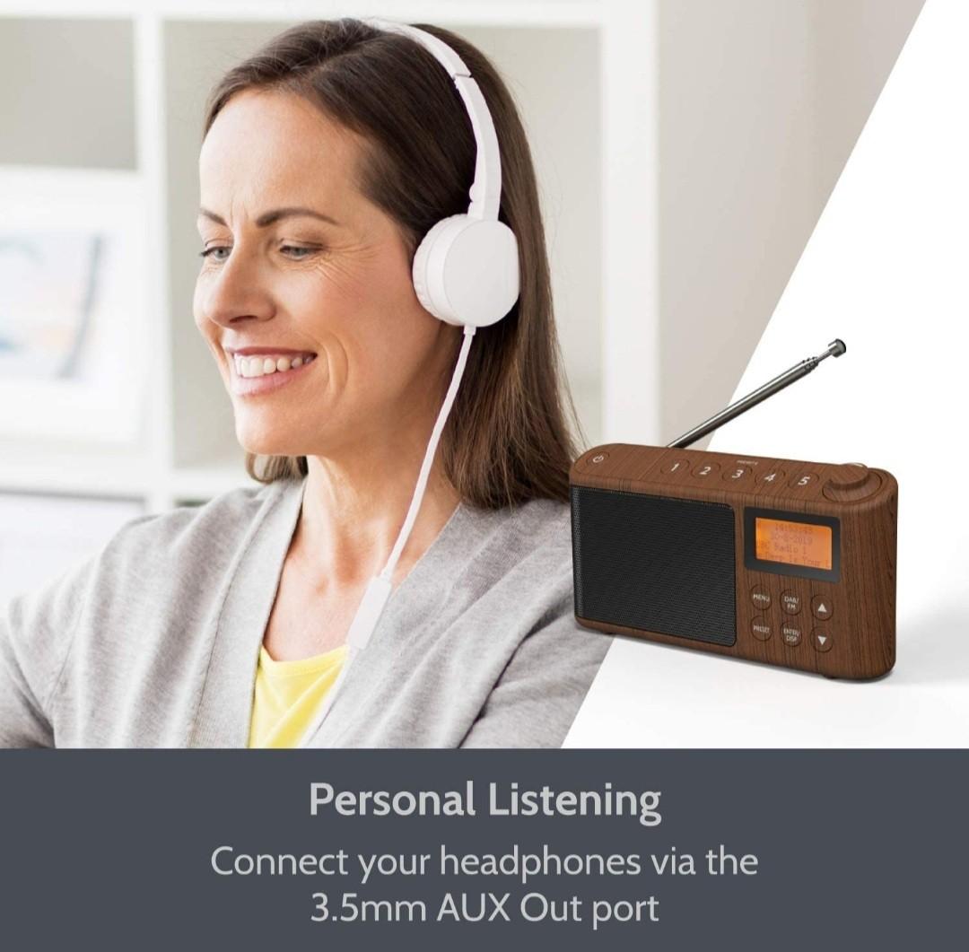 DAB/DAB+ & FM Radio, Mains and Battery Powered Portable DAB Radios