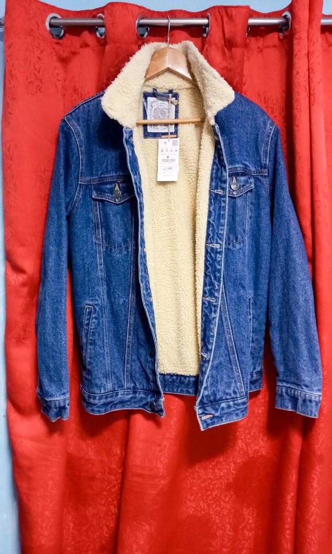 pull and bear sherpa jacket