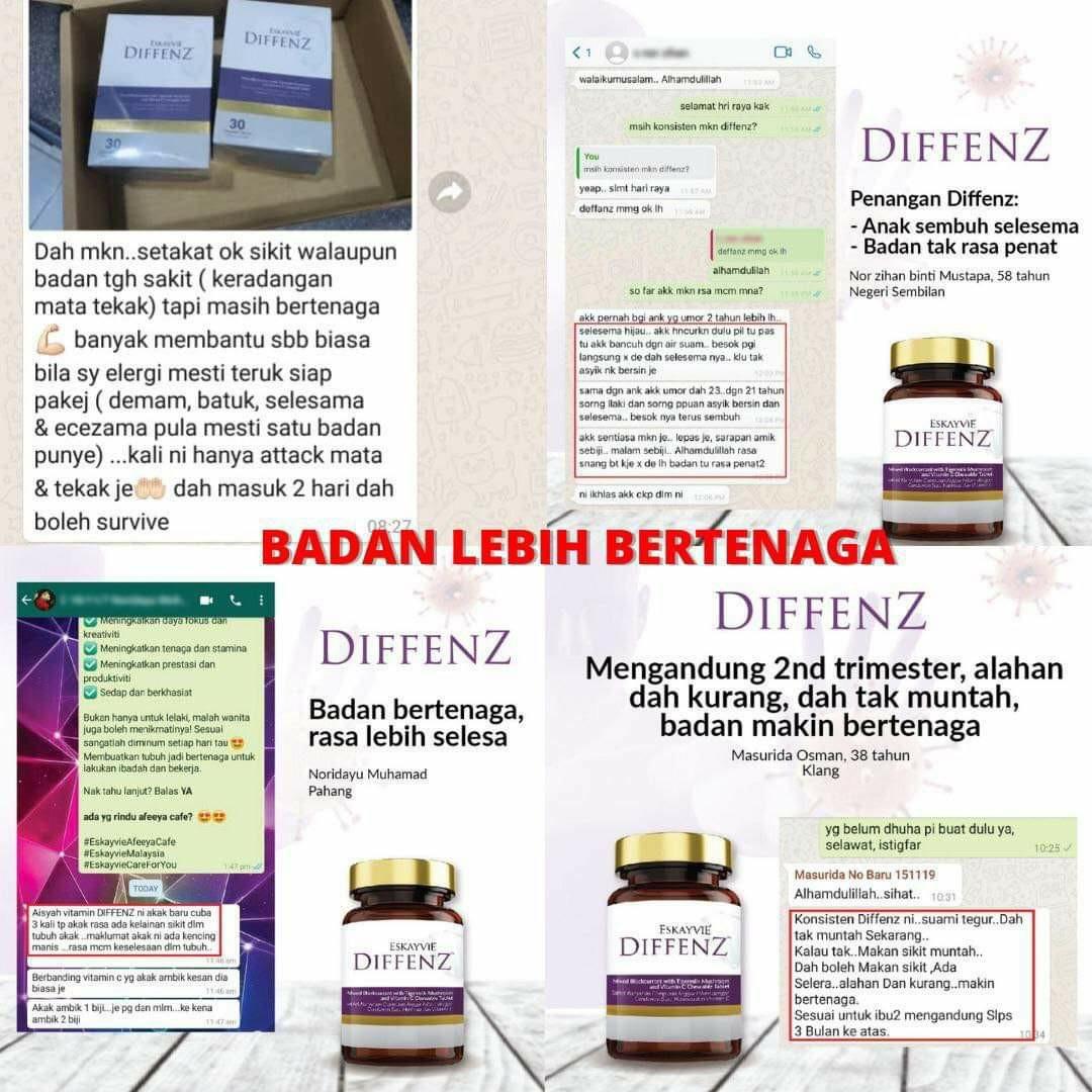 Diffenz Health Nutrition Health Supplements Vitamins Supplements On Carousell