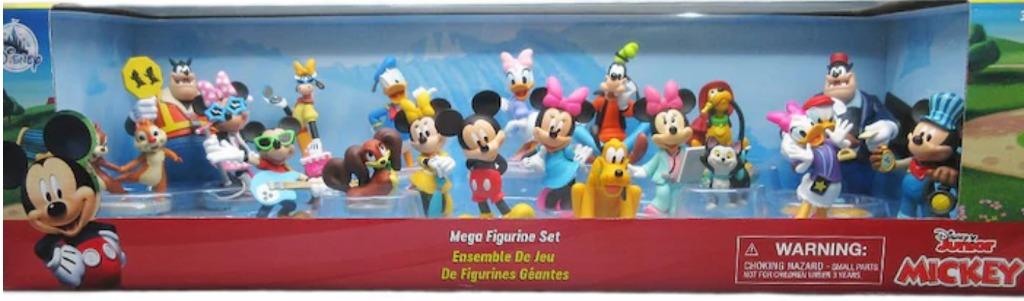  Disney Mickey Mouse and Friends Junior Mega Figure Set