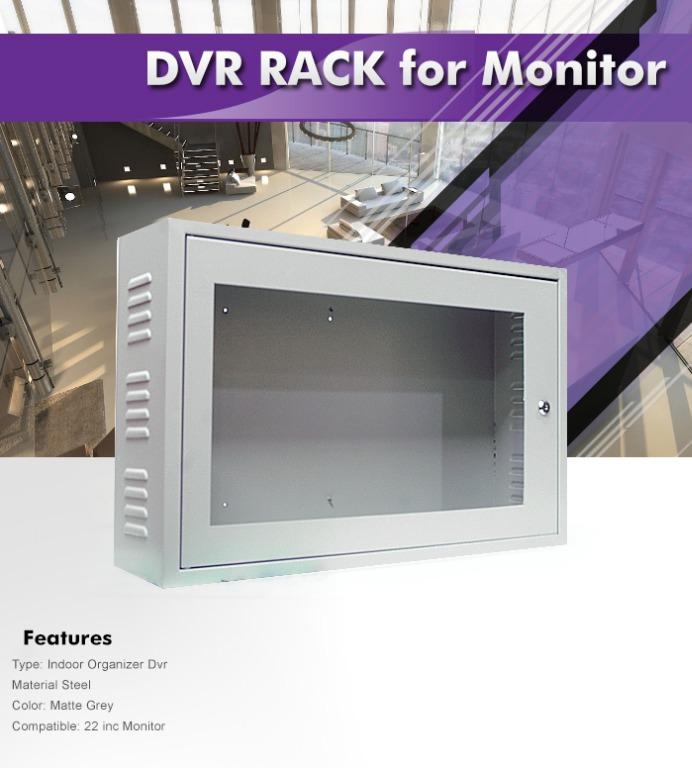 DVR Rack for Monitor Compatible for AT and LT DVR, Furniture & Home ...