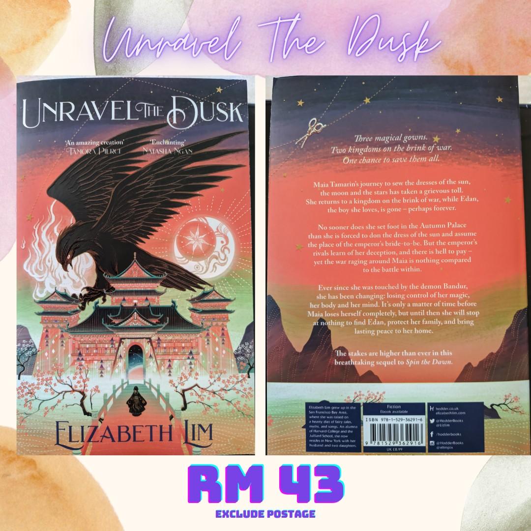 English Novel ( Unravel The Dusk by Elizabeth Lim)