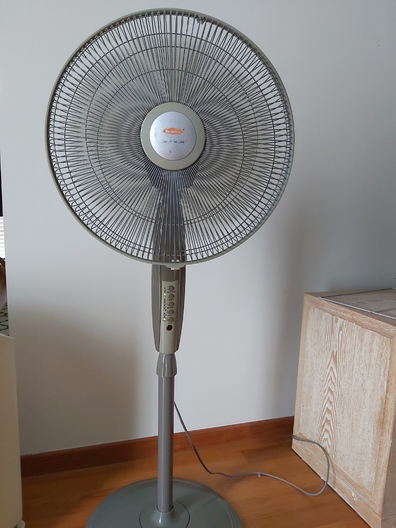 EuropAce Stand Fan, Furniture & Home Living, Lighting & Fans, Fans on