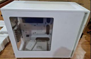 Fractal Define R5 White ATX Casing with Free Philips RGB Keyboard and Mouse