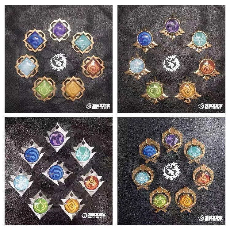 [PO] Genshin Impact Visions!, Hobbies & Toys, Memorabilia