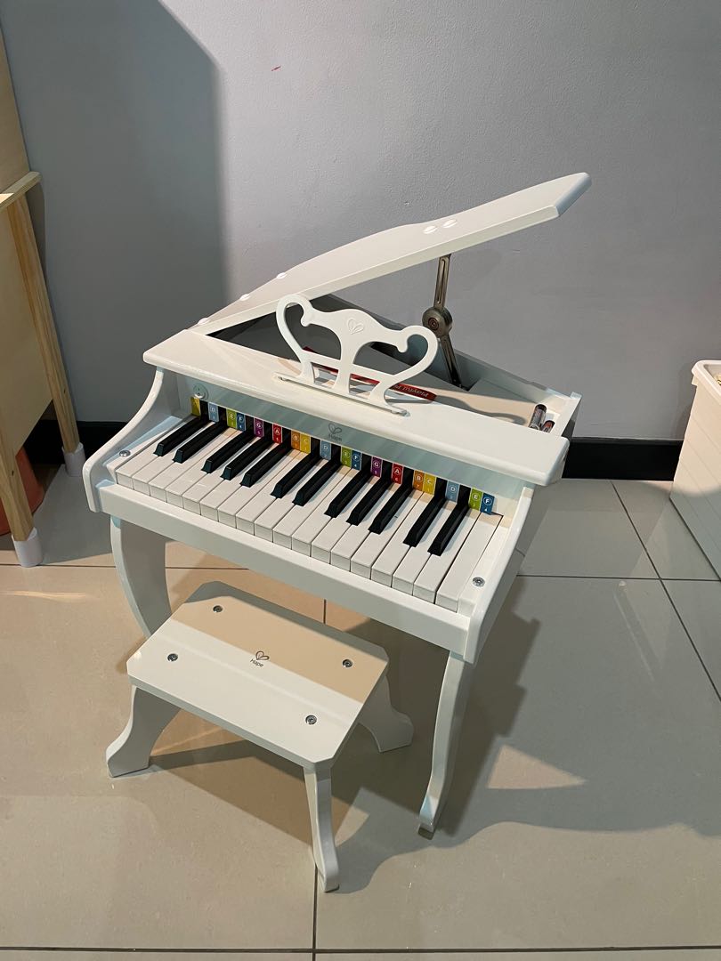 Hape Deluxe Grand Piano White