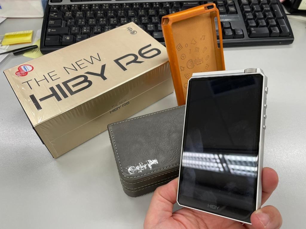 HiBy The New R6 銀色高清音樂播放器二手, 音響器材, 可攜式音響設備