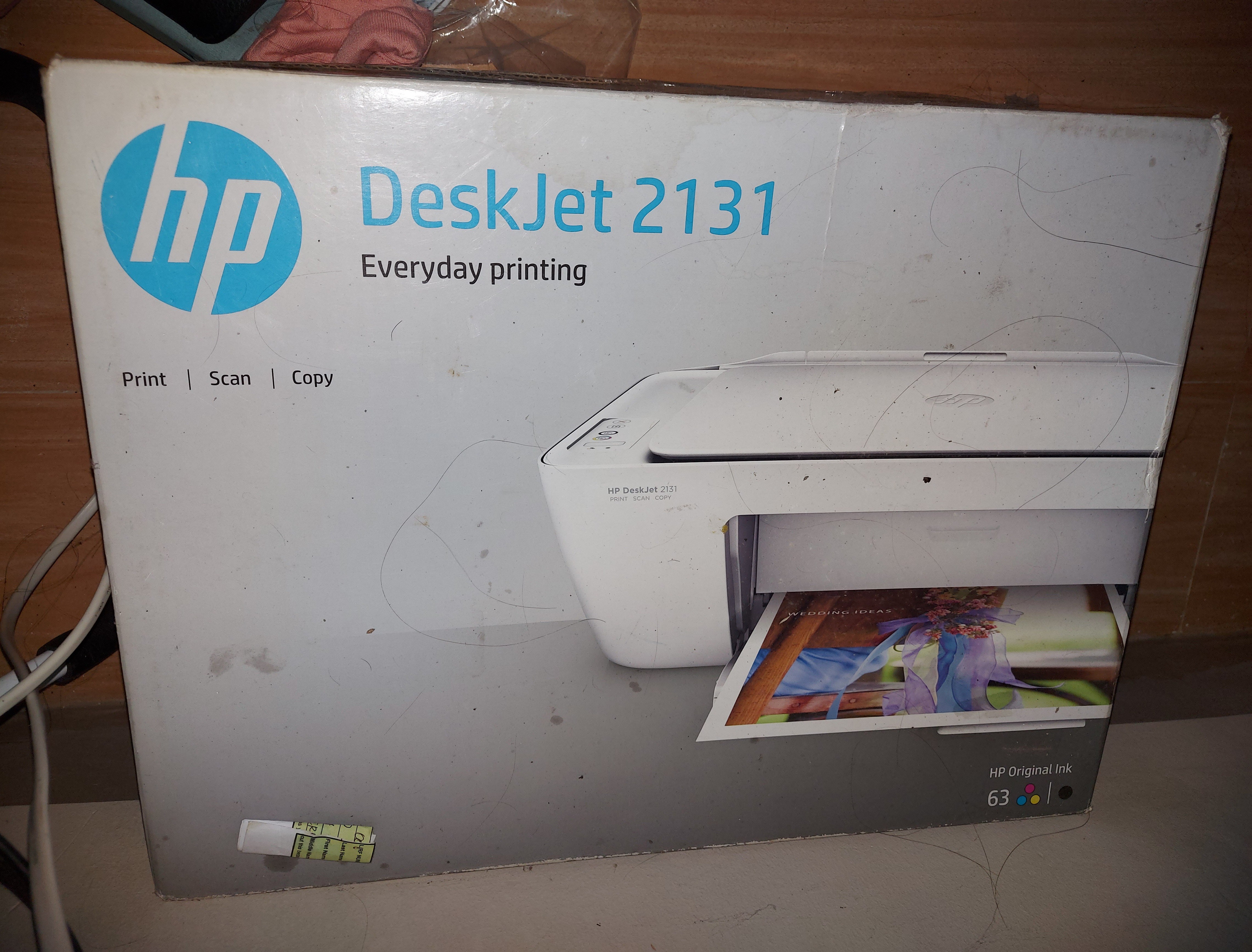 HP DESKJET 2131 PRINTER (RUSH 