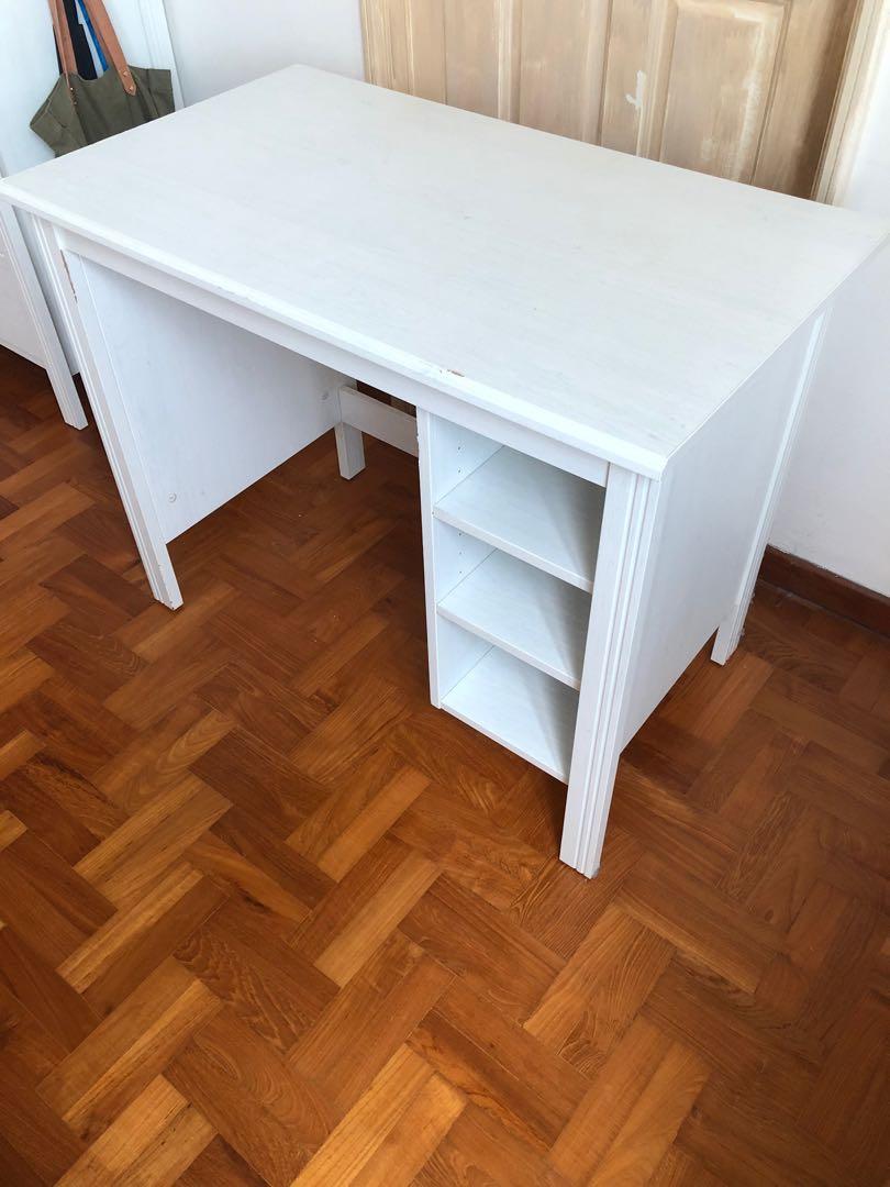 Ikea Brusali study home office desk, Furniture & Home Living, Furniture